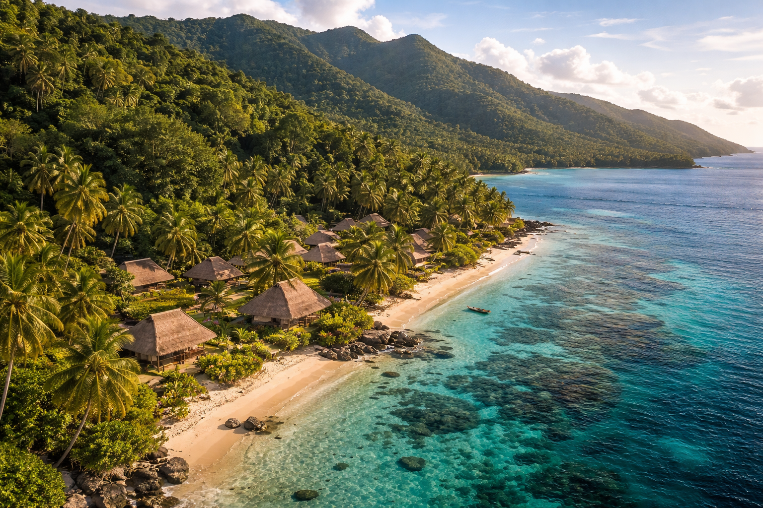 Ostrov Kadavu s džunglí, útesy a nedotčenou přírodou