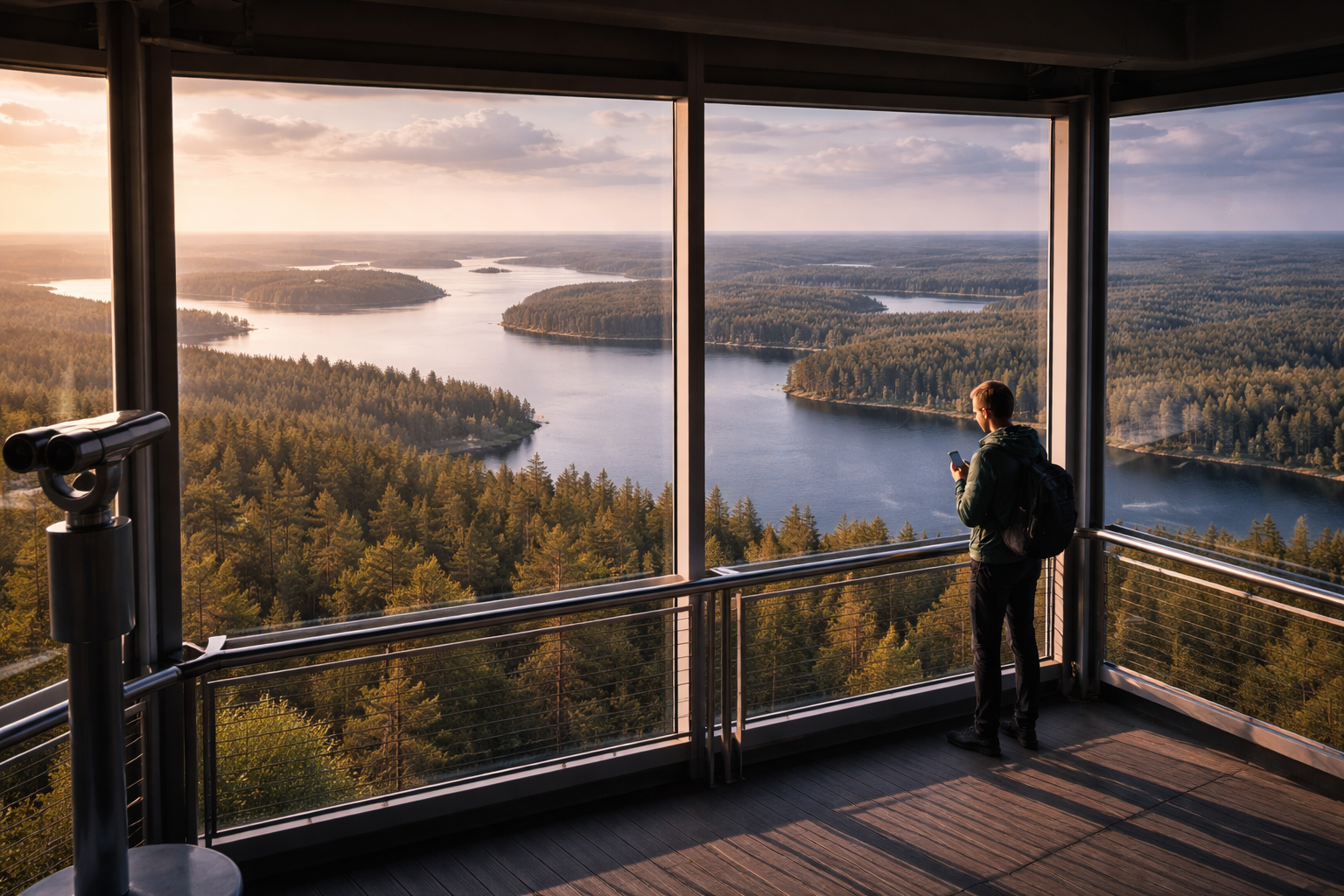 מבט על קואופיו והאגם