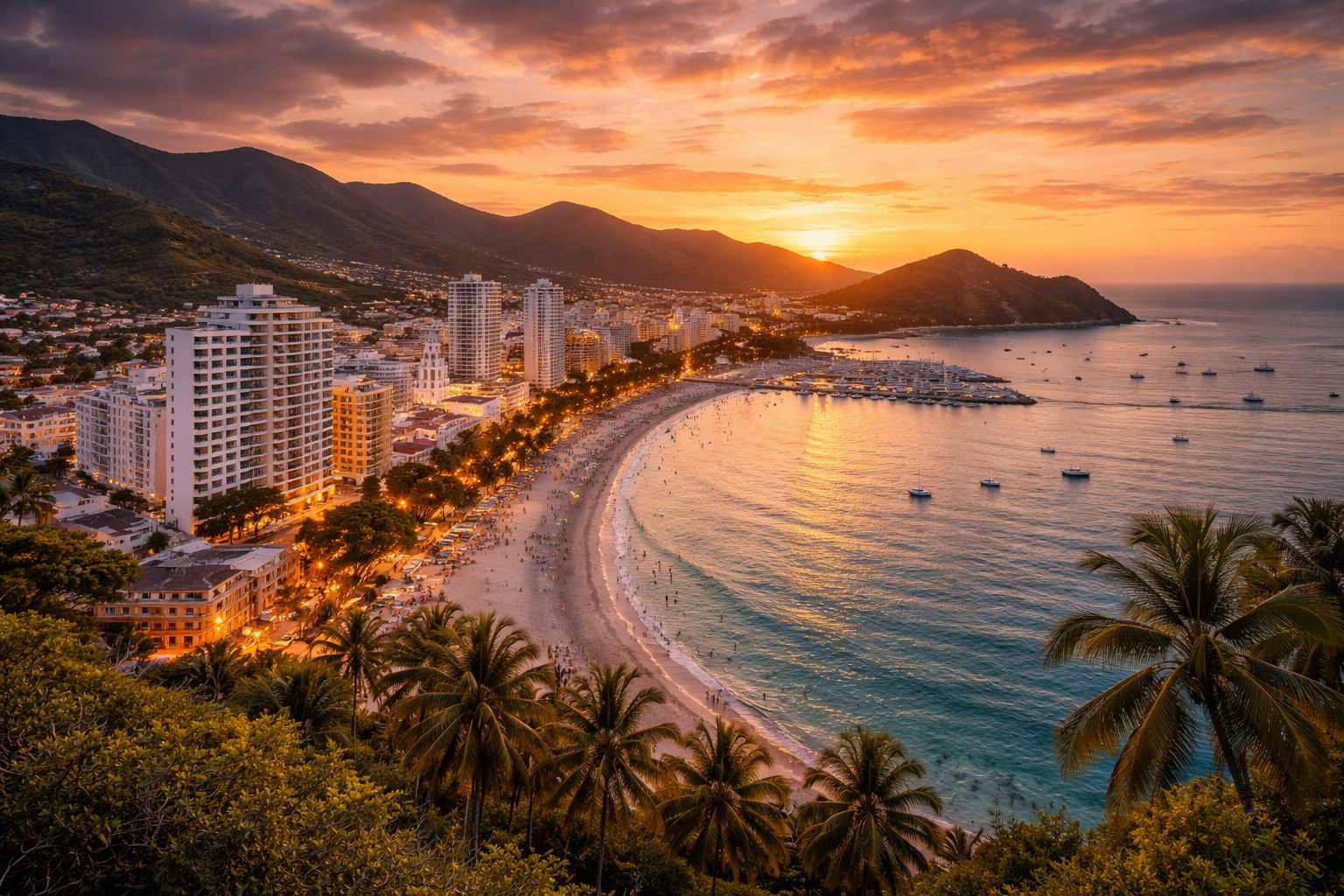 Obala grada Santa Marta