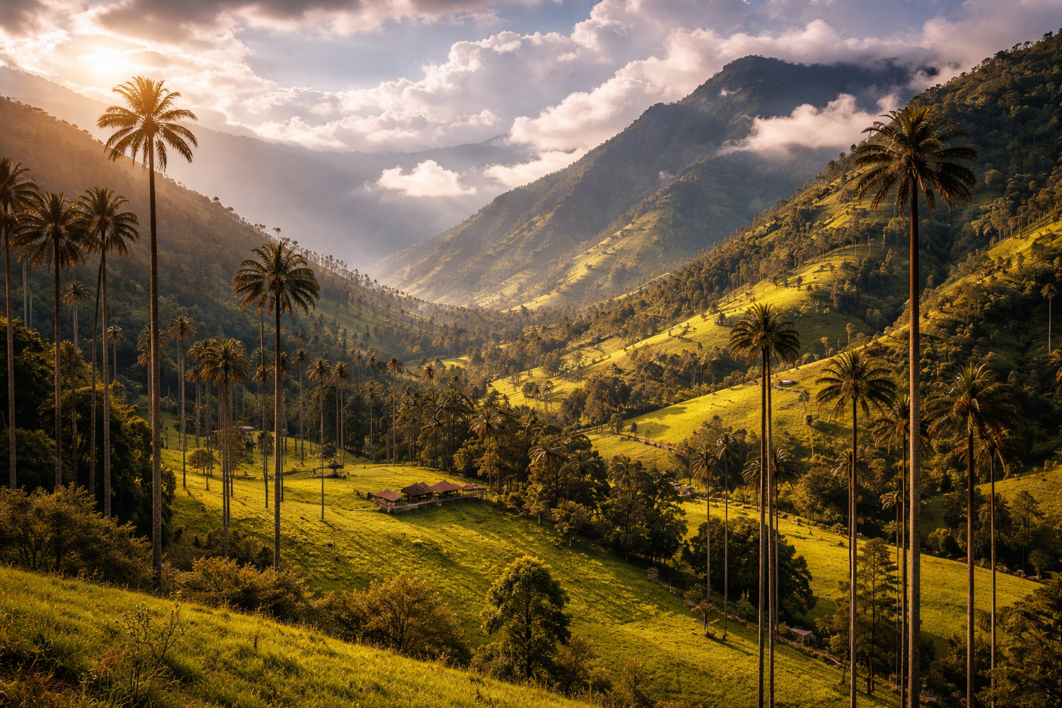 Voštane palme u dolini Kokora