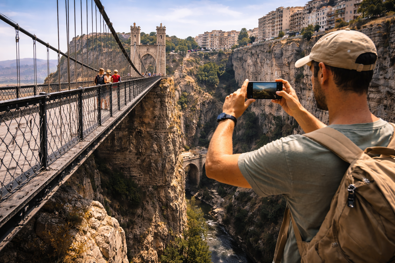 Sidi M’Cid Bridge in Constantine