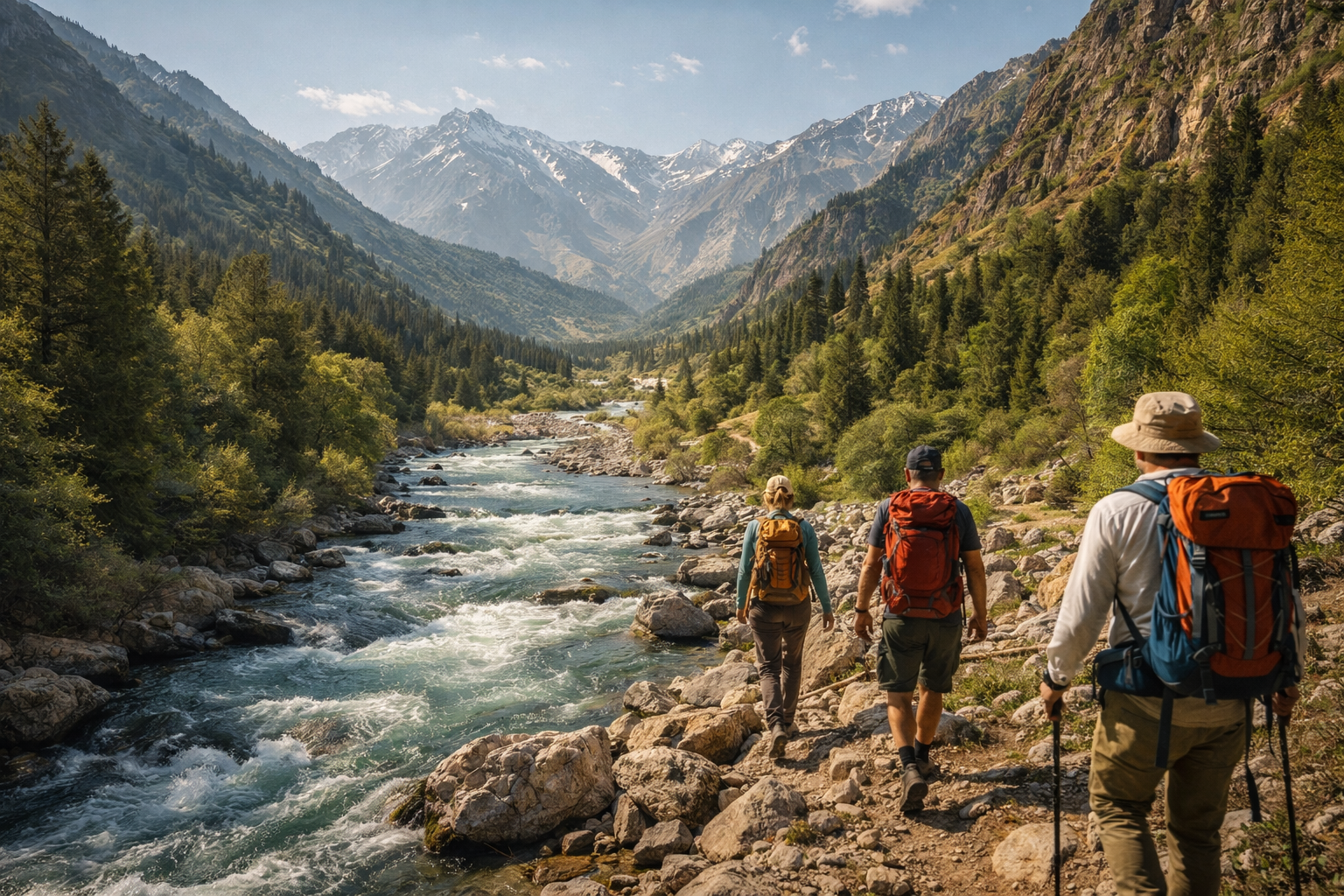 Montagne del Parco nazionale Ugam-Chatkal