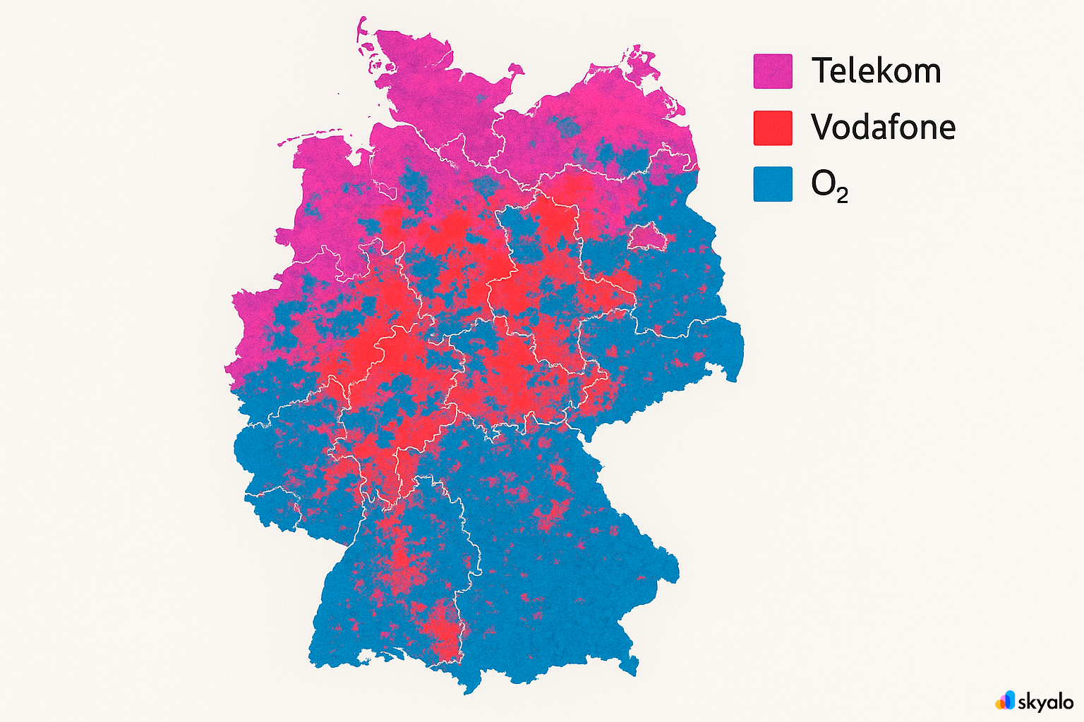 Skyalo выбирает для вас сеть с лучшим сигналом — автоматически