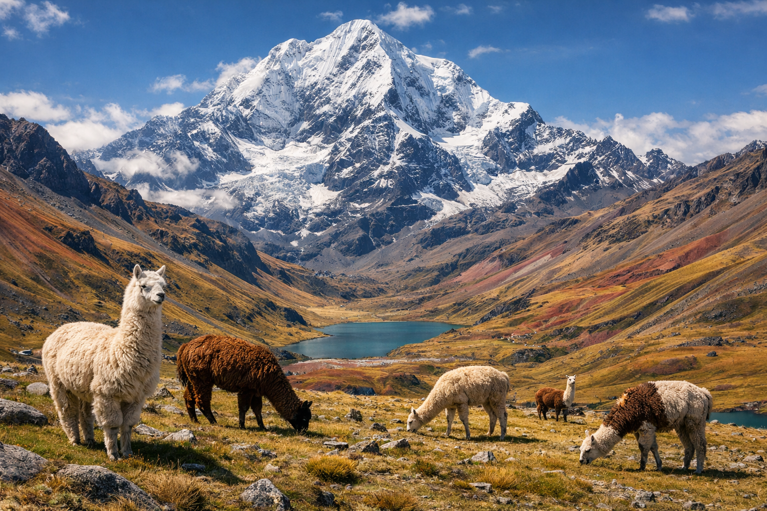 Święta góra Ausangate i wysokogórskie doliny Andów