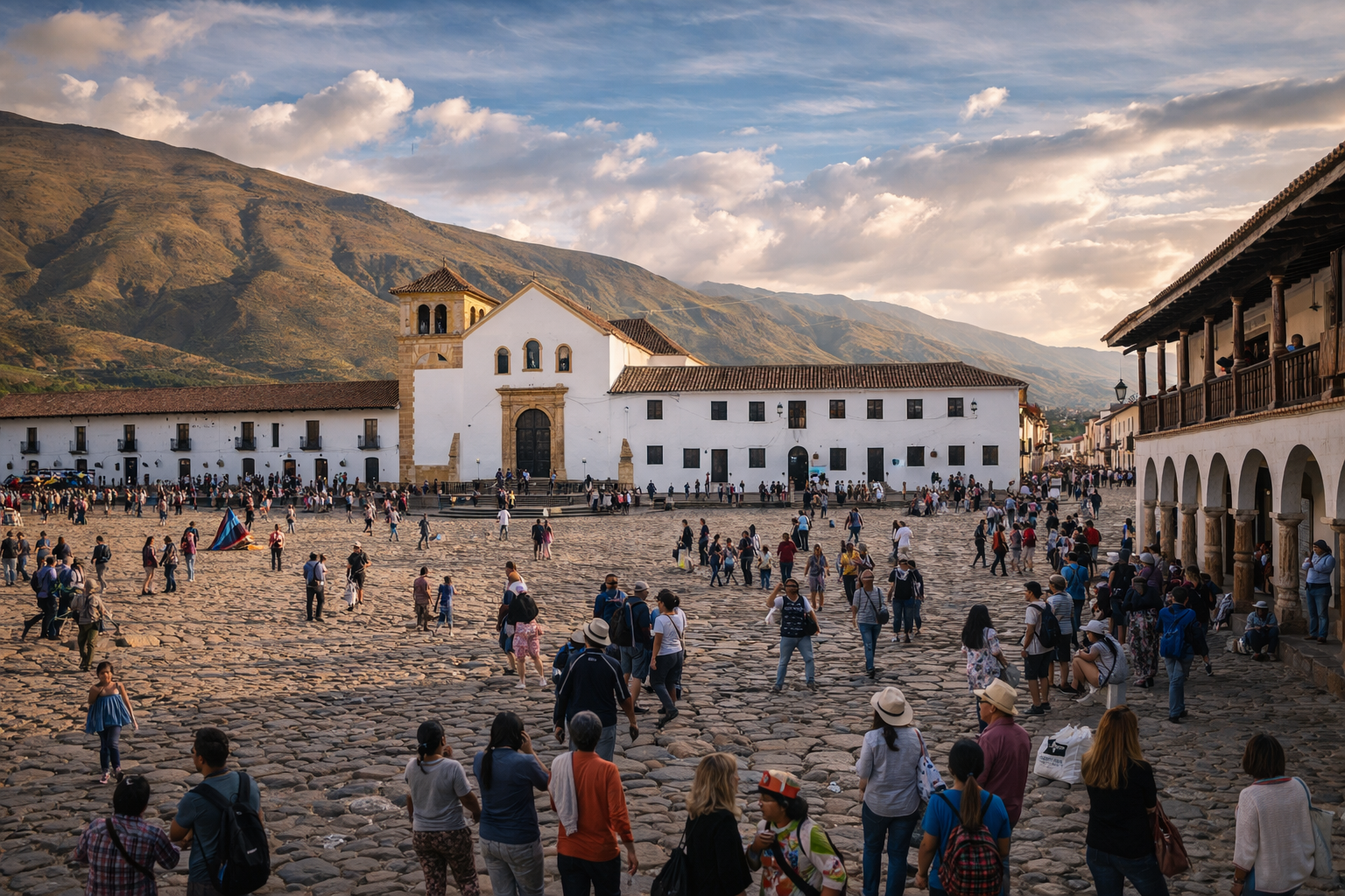 Centralni trg Vile de Lejva