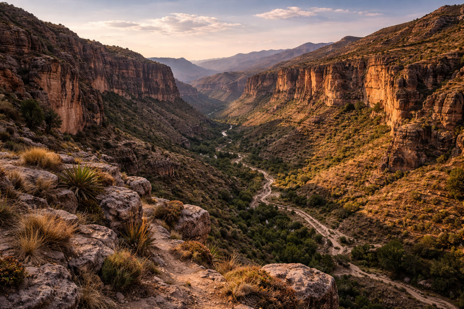 הפארק הלאומי טורו-טורו בבוליביה עם קניונים, צורות סלע, תבליט יבש ושמיים פתוחים.