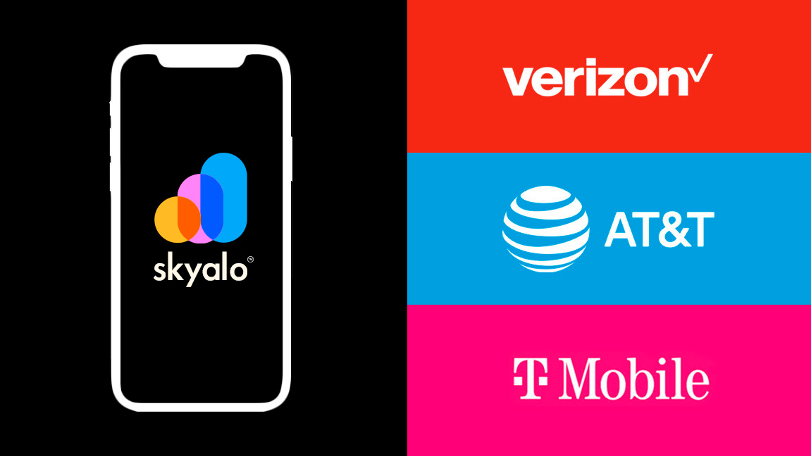 Skyalo connects to the best available network wherever you are in the U.S.